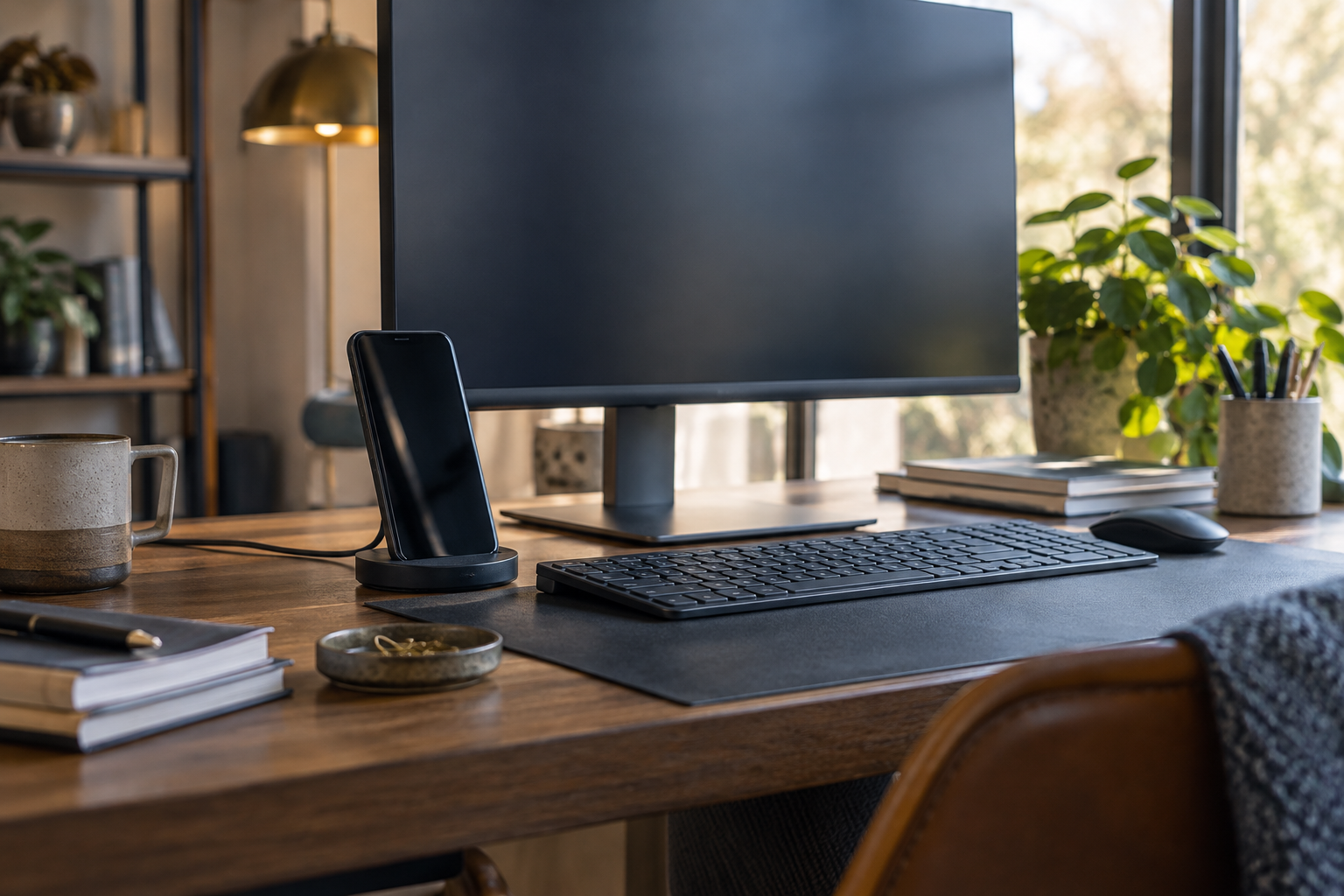 Contextual scene for Android desktop mode puts home-office docks to the test