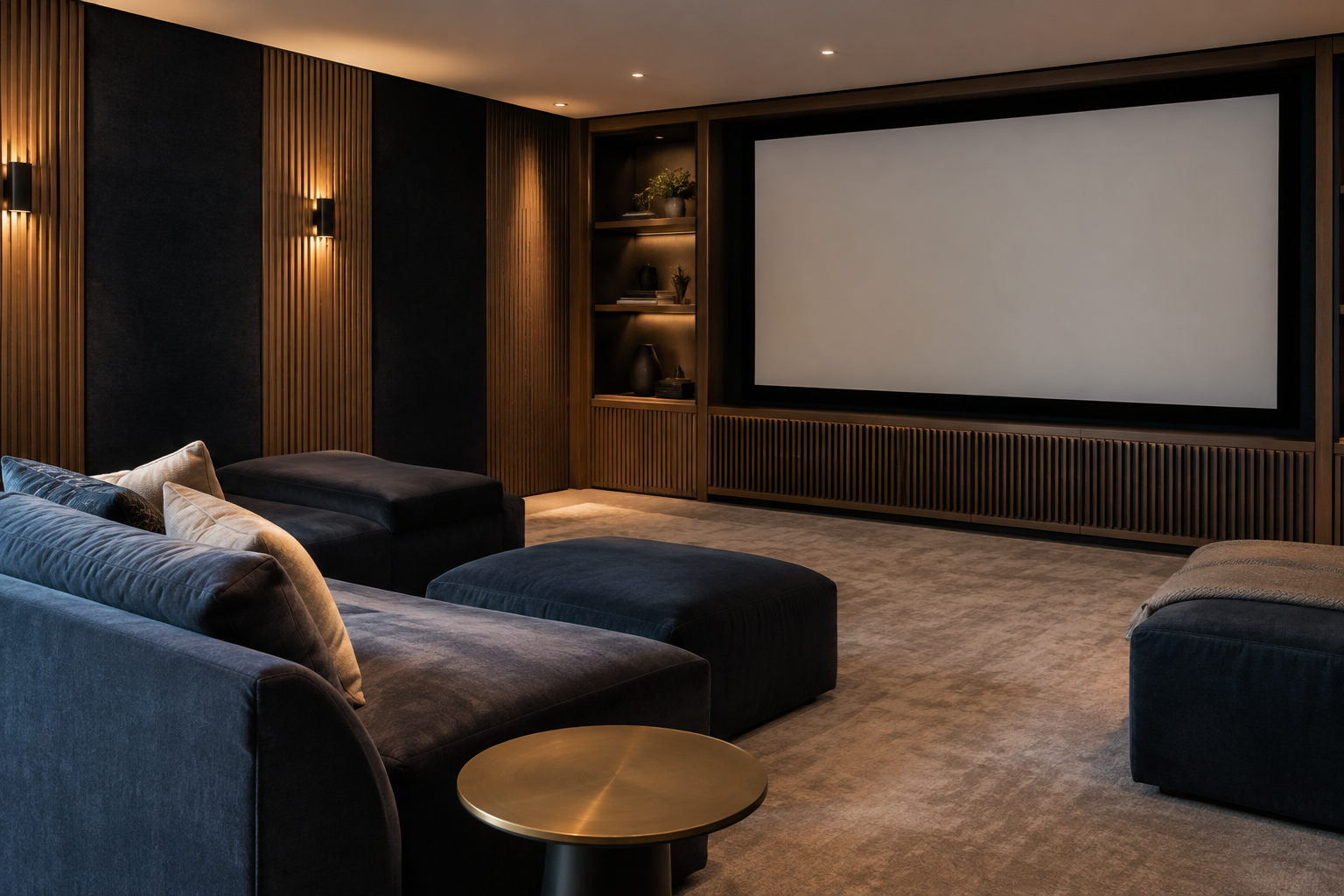 Private cinema illustrating Google Stadia lessons for adaptable cloud-gaming installations.